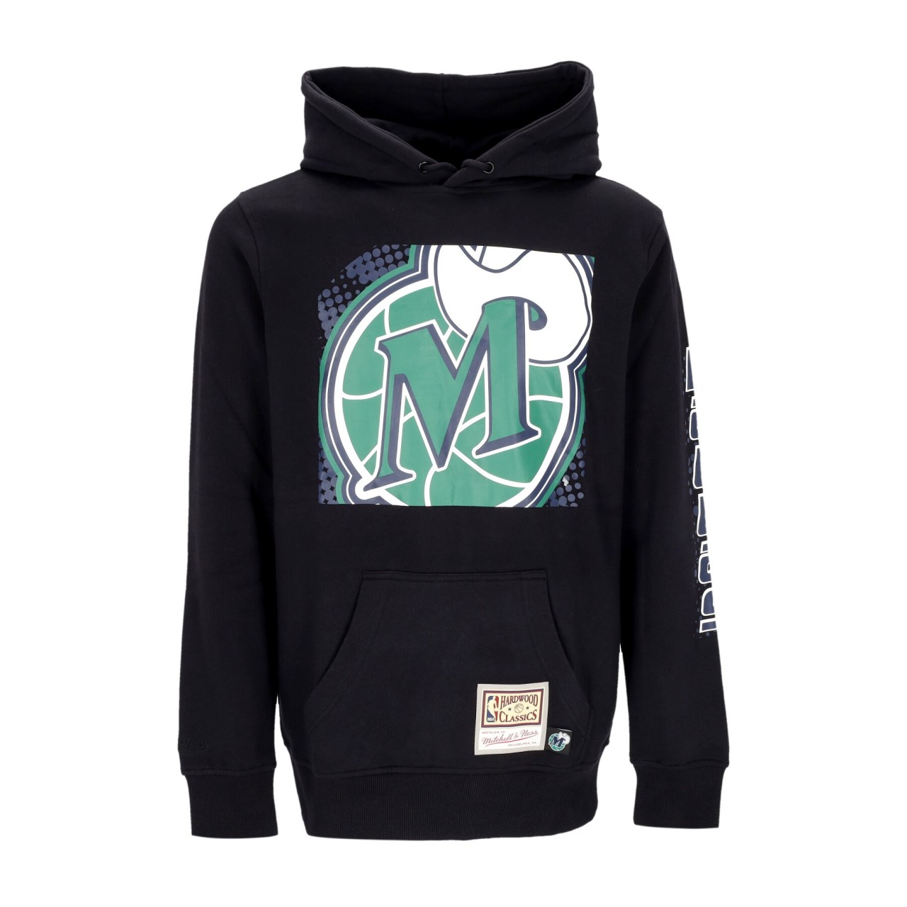 MITCHELL & NESS NBA BIG FACE 7.0 HOODIE DALMAV FPHD5901-DMAYYPPPBLCK