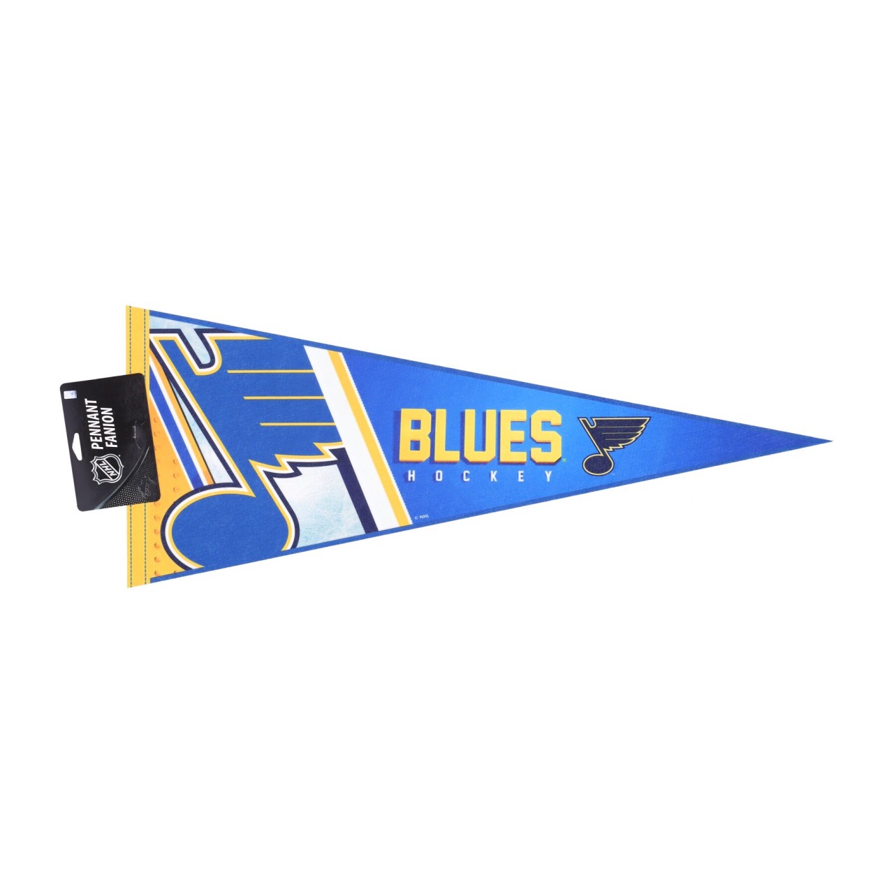 RICO INDUSTRIES NHL SOFT FELT PENNANT CARDED STLBLU NPNT8601