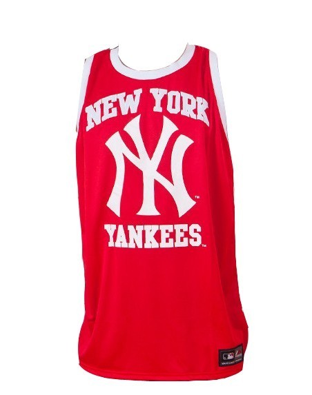 MAJESTIC MAJESTIC TANK TOP MLB &quot;NEW YORK YANKEES&quot; FINCHE Red 15738