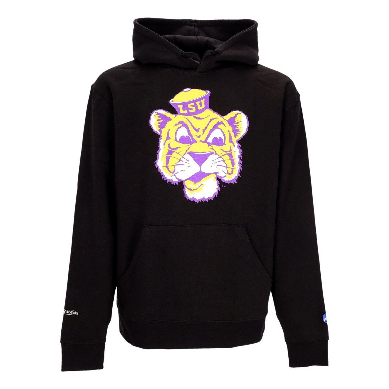 MITCHELL & NESS NCAA LARGE LOGO HOODIE LOUTIG HDSSINTL1271-LSUBLCK
