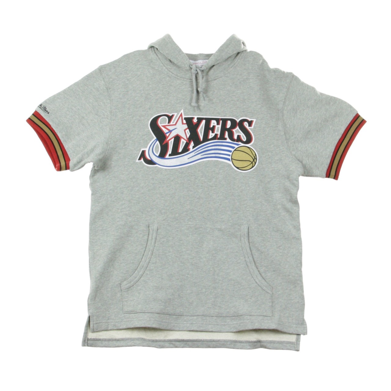 MITCHELL & NESS NBA FRENCH TERRY HOODY PHI76E FPHDMG18037-P76GRHT1