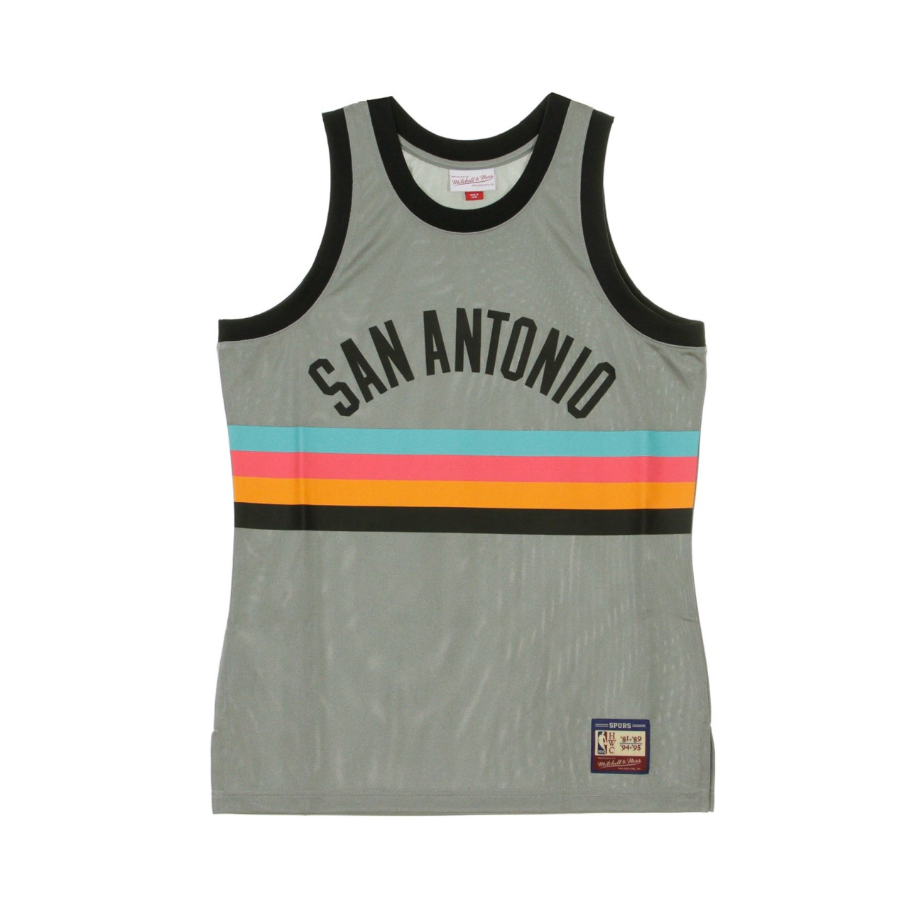 MITCHELL & NESS NBA TEAM HERITAGE TANK 1981-94 SANSPU TTNKCP18174-SASGREY81