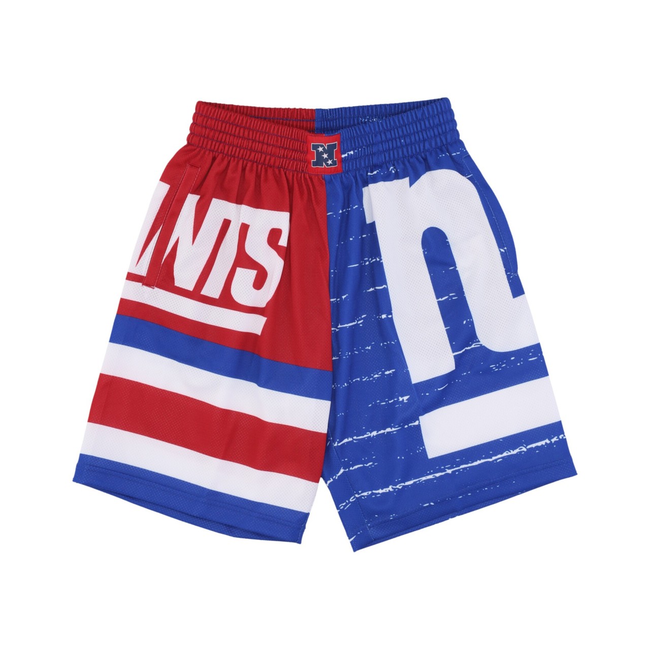 MITCHELL & NESS NFL JUMBOTRON 3.0 SHORTS NEYGIA PSHR4984-NYGYYPPPMTWH