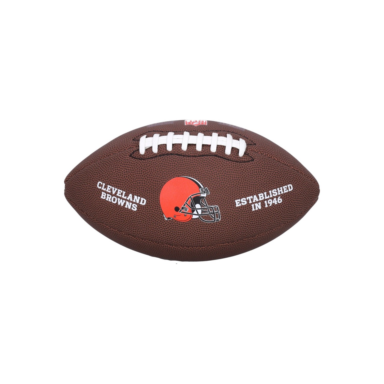 WILSON TEAM NFL LICENSED FOOTBALL CLEBRO WTF1748XBCL