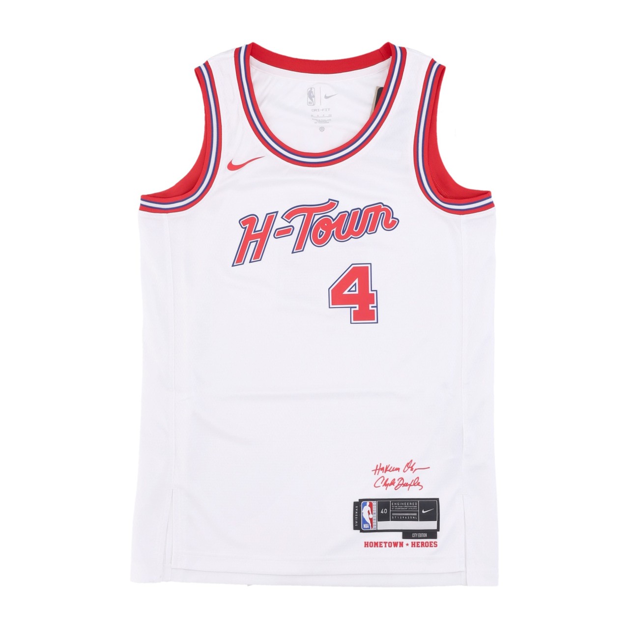 NIKE NBA NBA CITY EDITION 2023/24 DRI-FIT SWINGMAN JERSEY NO 4 JALEN GREEN HOUROC DX8503-102