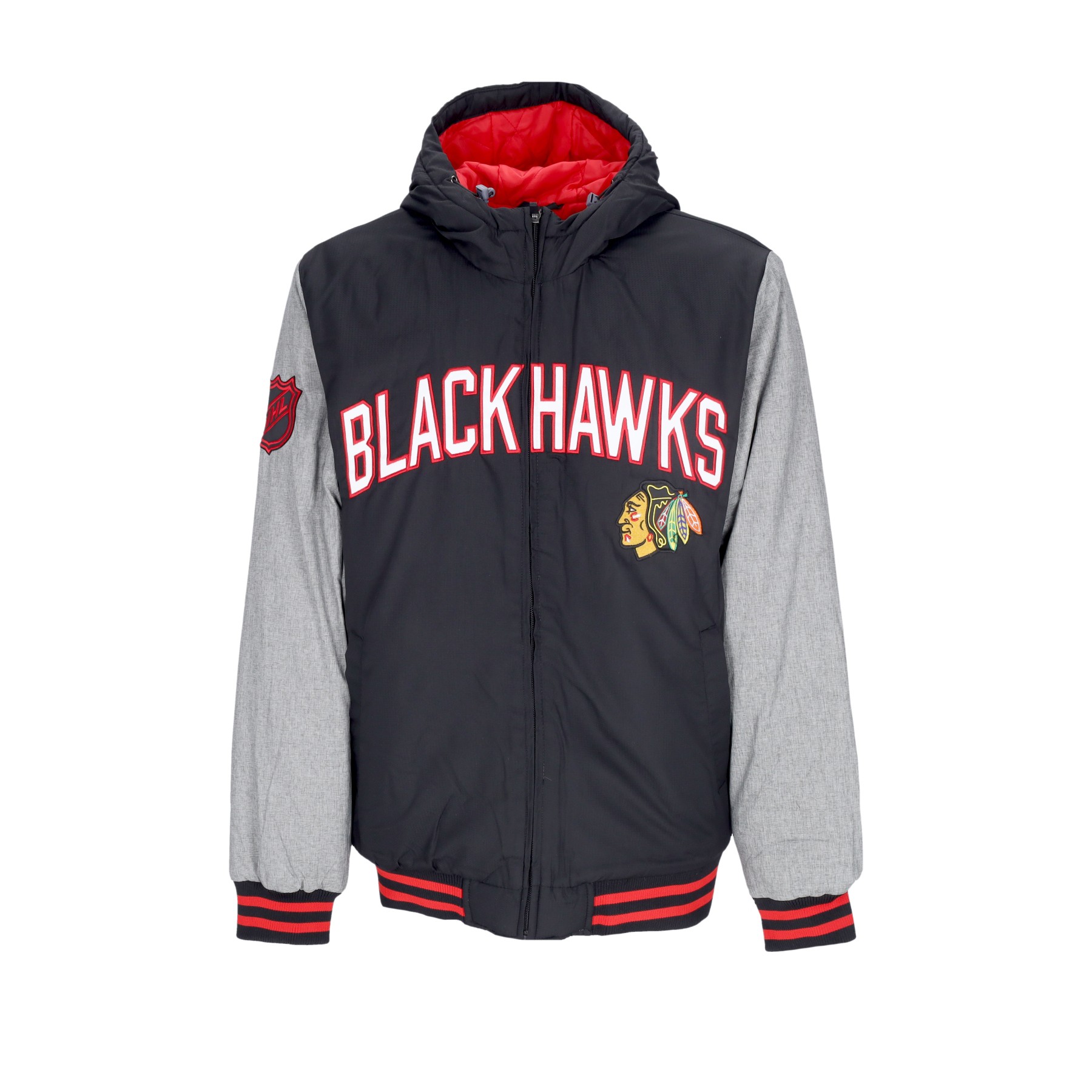 Chicago Blackhawks G-III NHL Padded Hooded Jacket - Mens