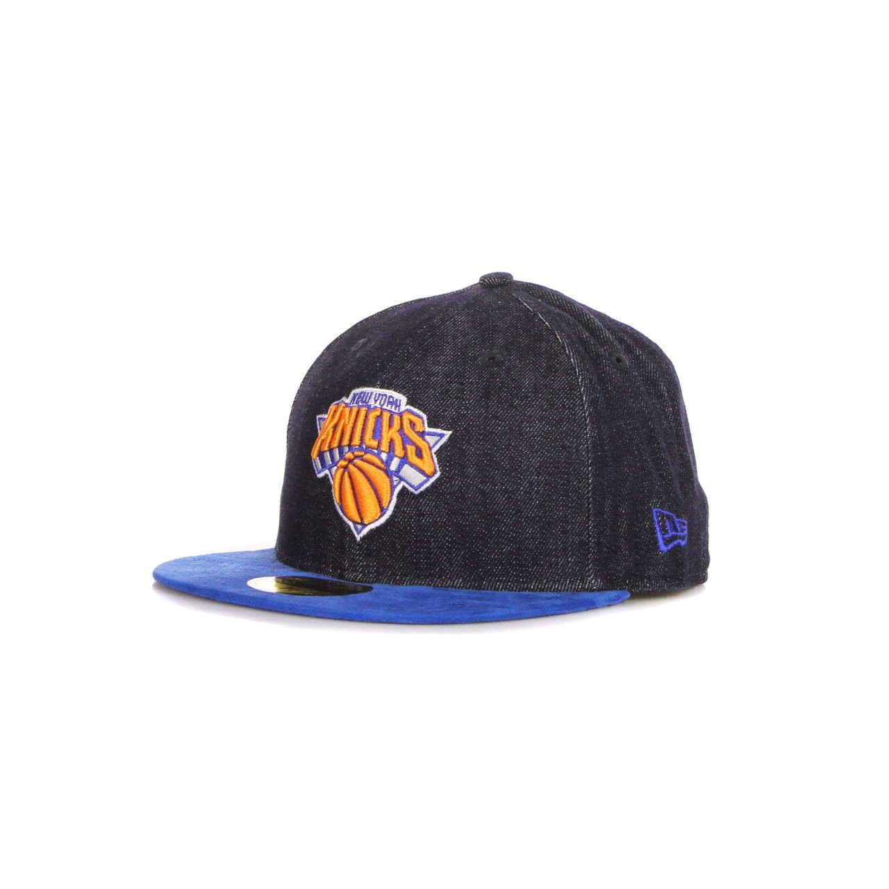 NEW ERA NEW ERA CAP FITTED NBA &quot;NEW YORK KNICKS&quot; DENSUEDE Denim/Royal 15797