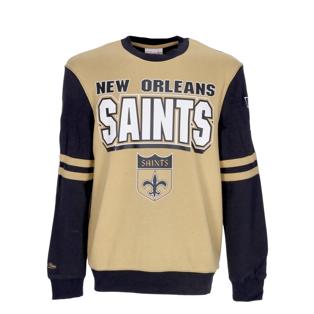 MITCHELL & NESS NFL ALL OVER CREW 2.0 NEOSAI FCPO3400-NOSYYPPPGOLD