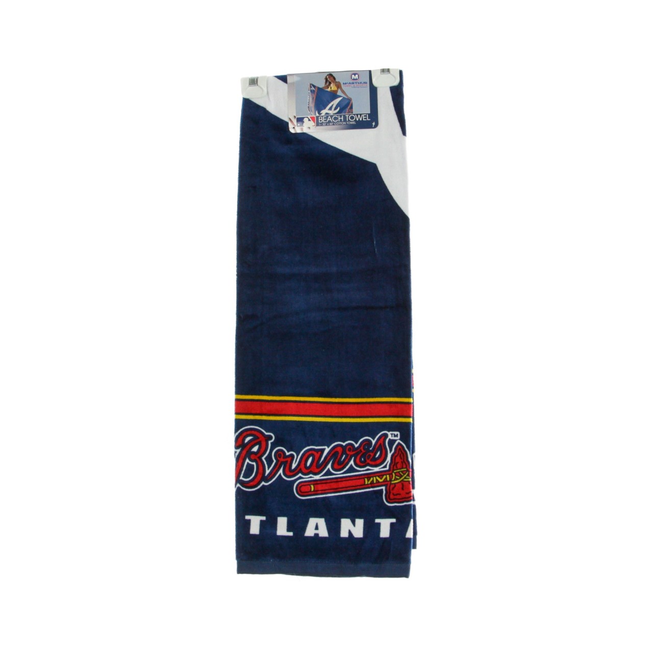 WINCRAFT MLB BEACH TOWEL ATLBRA 100099606187680