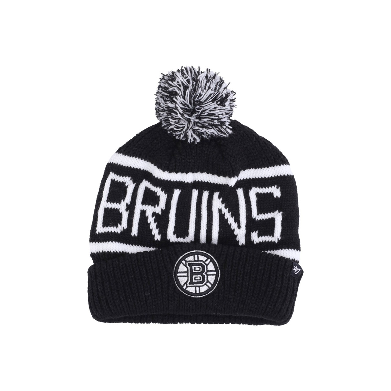 47 BRAND NHL CALGARY POM BEANIE BOSBRU H-CGLY01ACEXH-BKB