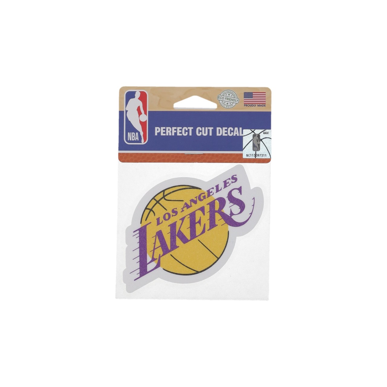 WINCRAFT NBA 4 x 4” PERFECT CUT DECAL LOSLAK 21751010