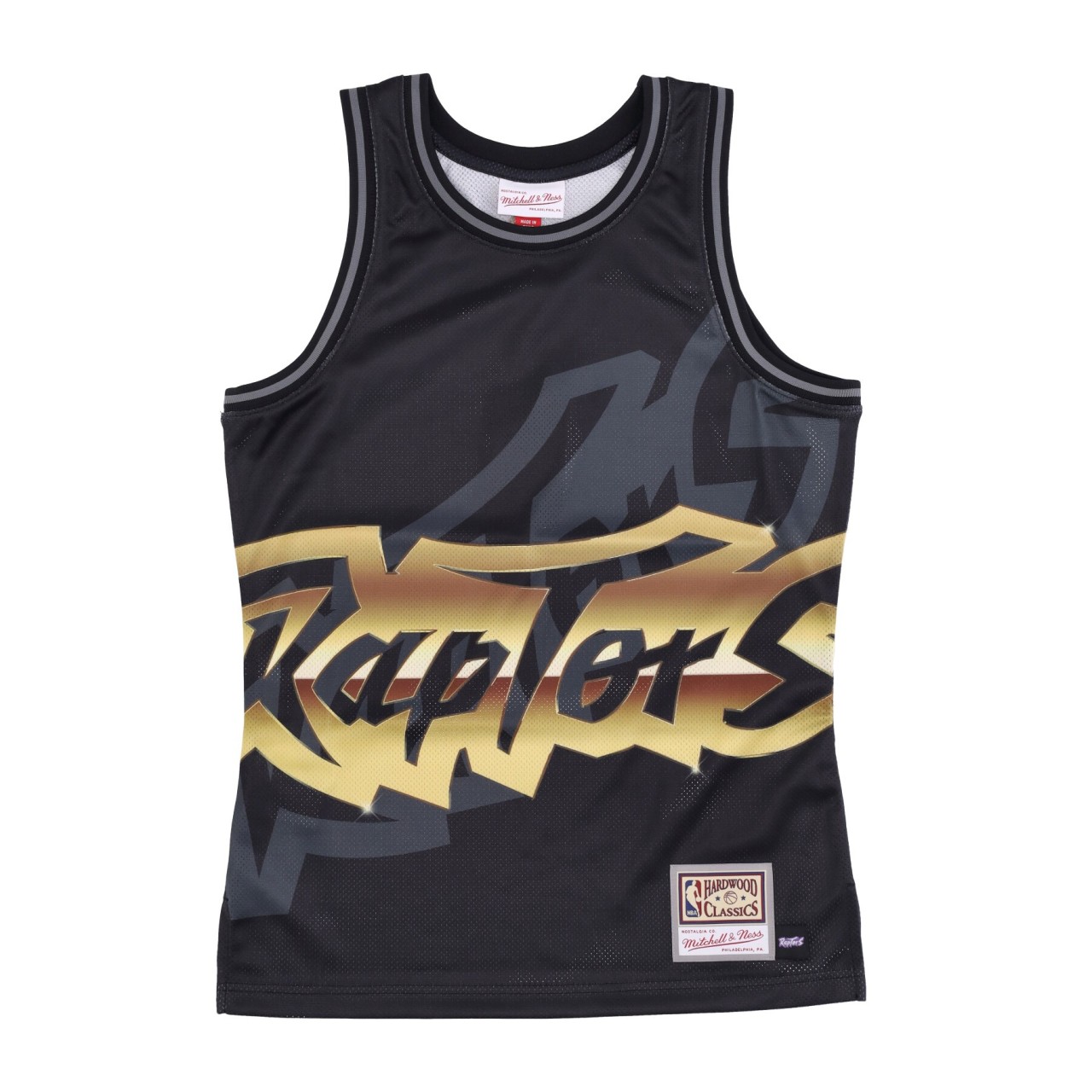 MITCHELL & NESS NBA BIG FACE 4.0 FASHION TANK HARDWOOD CLASSICS TORRAP TMTK1258-TRAYYPPPBLCK