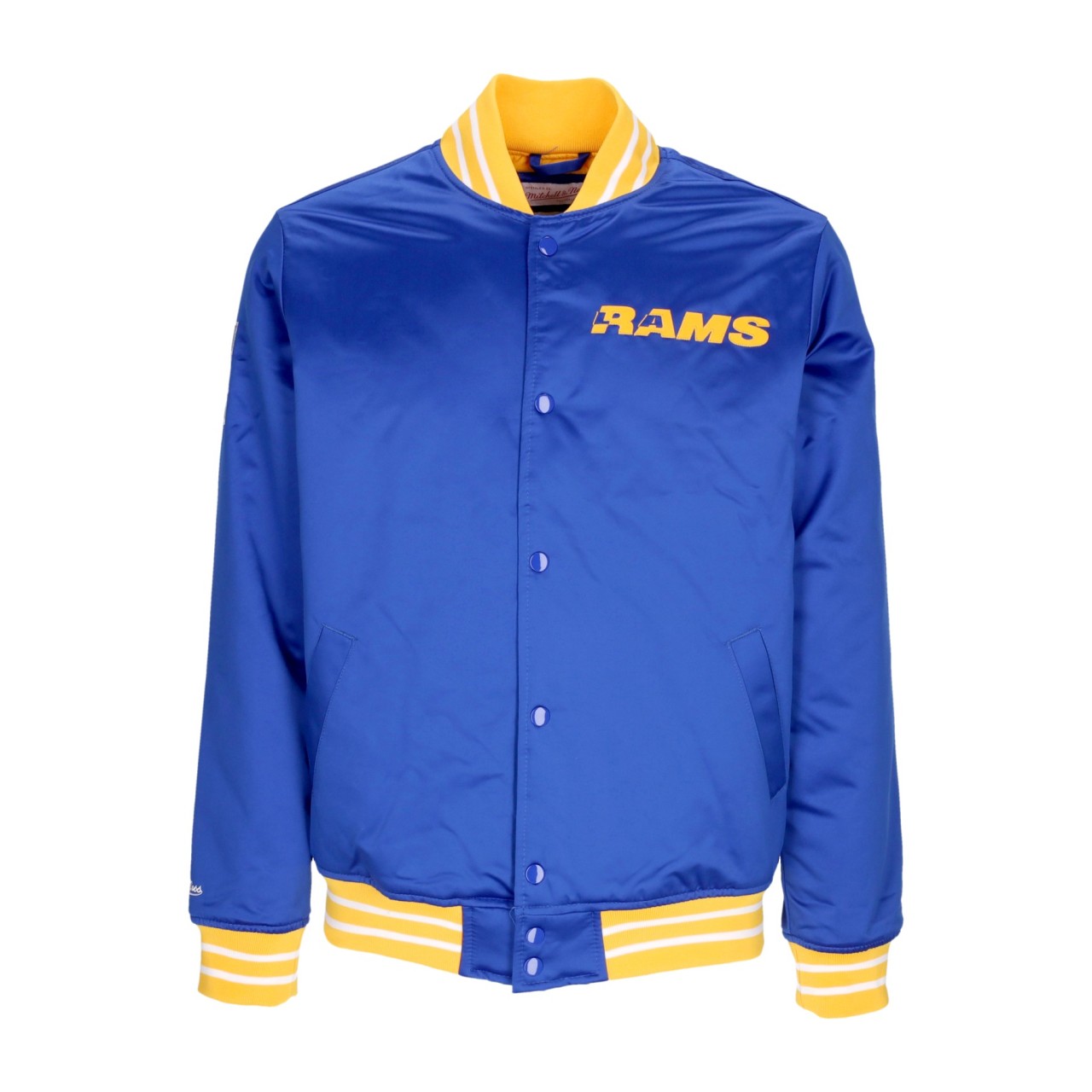 MITCHELL & NESS NFL HEAVYWEIGHT SATIN JACKET LOSRAM OJBF3413-LARYYPPPROYA