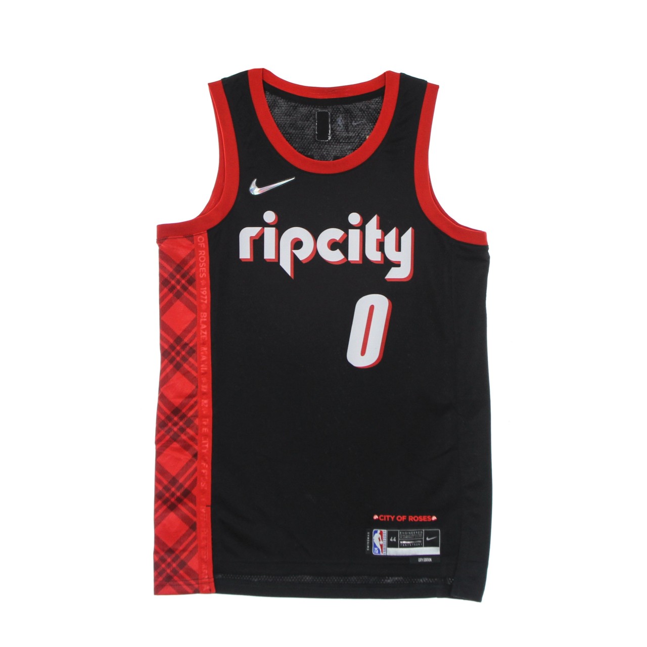 NIKE NBA NBA DRI FIT SWINGMAN JERSEY CITY EDITION NO 0 DAMIAN LILLARD PORBLA DB4043-010