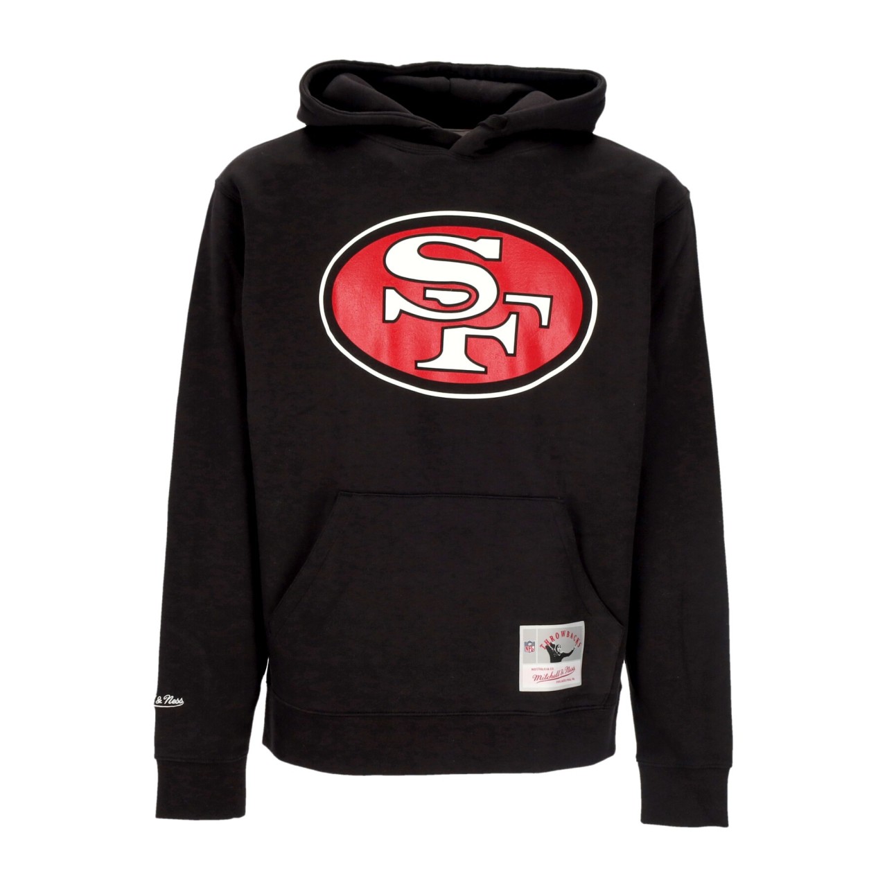 MITCHELL & NESS NFL TEAM LOGO HOODIE SAF49E HDSSINTL1052-SF4BLCK