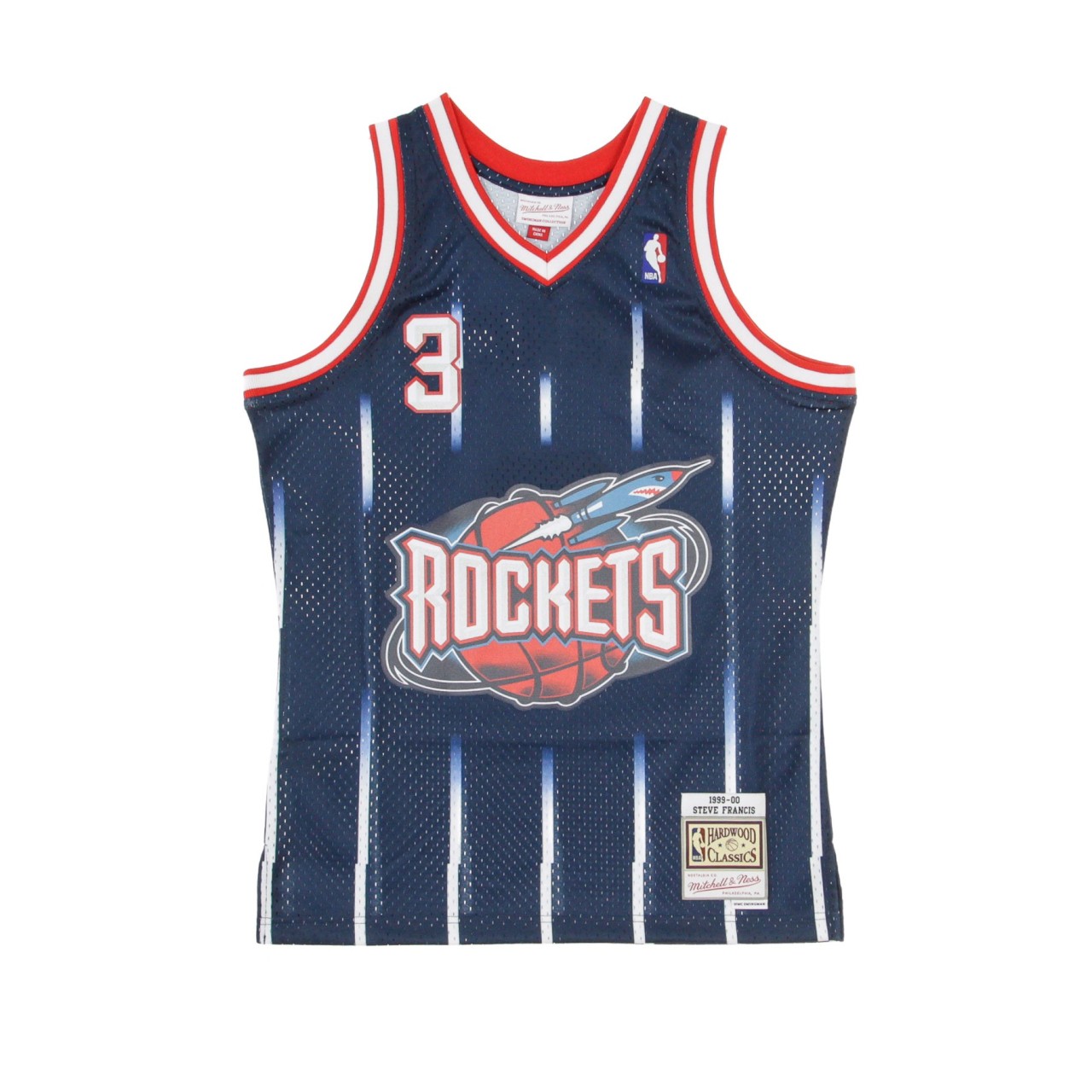 MITCHELL & NESS NBA SWIMGMAN JERSEY STEVE FRANCIS NO.3 1999-00 HOUROC ROAD SMJYCP18182-HRONAVY99SFR