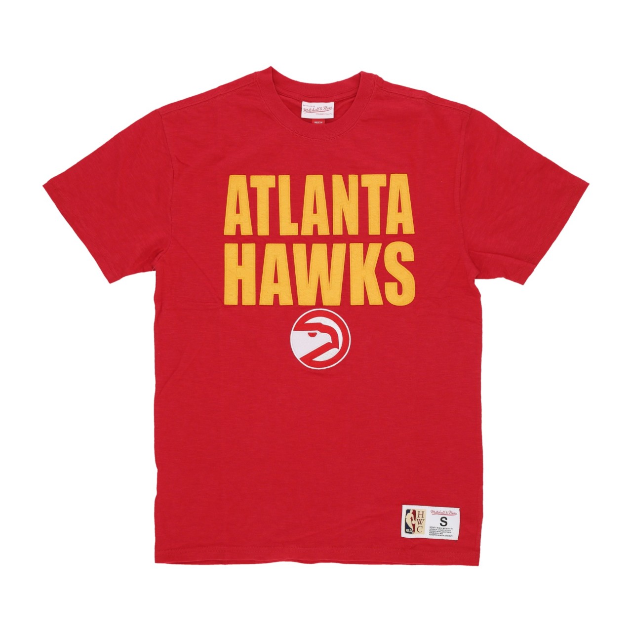 MITCHELL & NESS NBA LEGENDARY SLUB TEE ATLHAW TCRW5507-AHAYYPPPSCAR