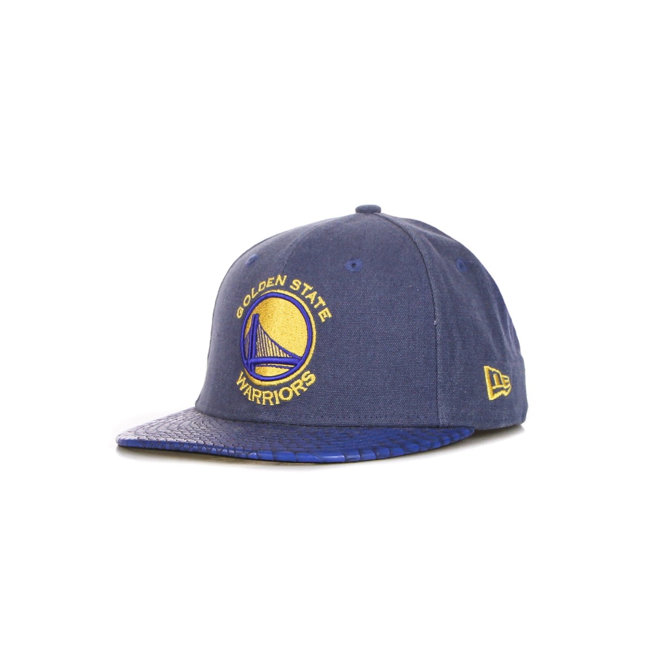 NEW ERA NEW ERA CAP FITTED NBA &quot;GOLDEN STATE WARRIORS&quot; TEAM PU CANVAS DarkRoyal/Yellow 21222