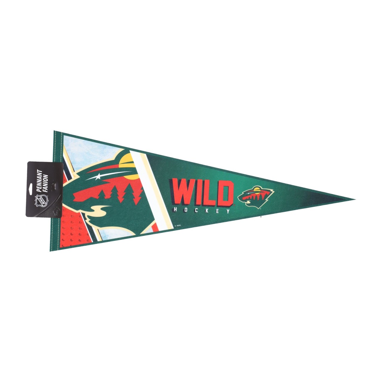 RICO INDUSTRIES NHL SOFT FELT PENNANT CARDED MINWIL NPNT9801