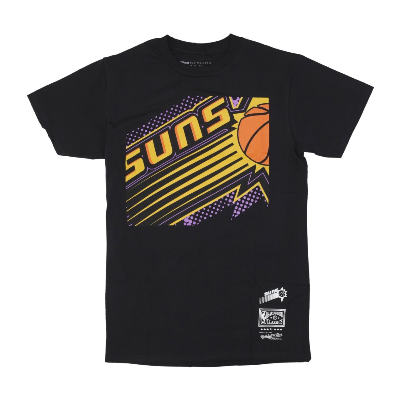 MITCHELL & NESS NBA BIG FACE 7.0 TEE PHOSUN BMTR5904-PSUYYPPPBLCK