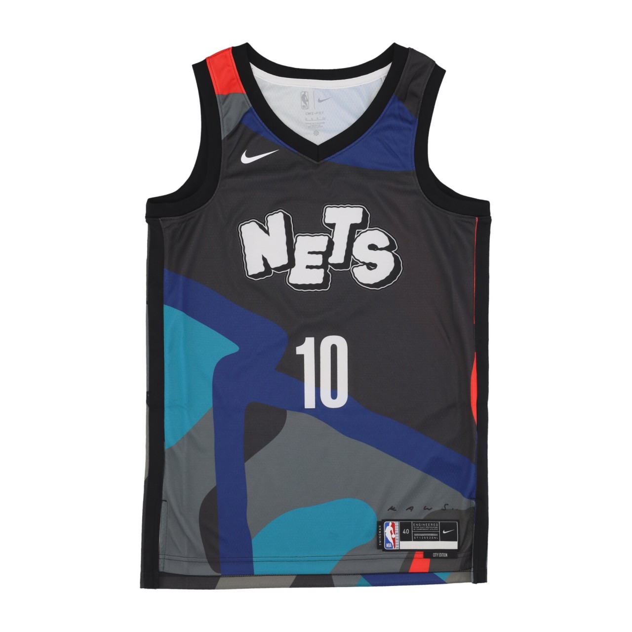 NIKE NBA NBA CITY EDITION 2023/24 SWINGMAN JERSEY NO 10 BEN SIMMONS BRONET DX8487-011