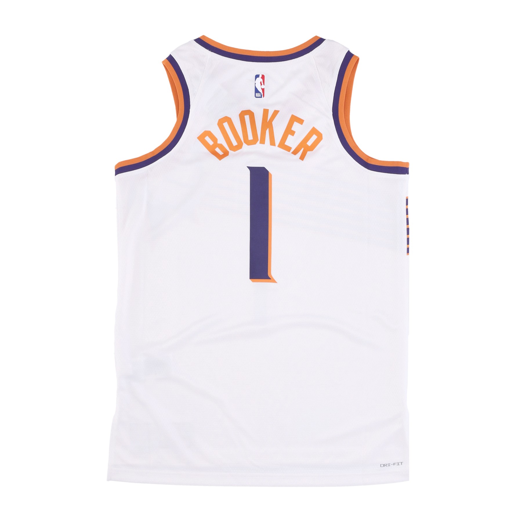 CANOTTA BASKET NBA SWINGMAN JERSEY CITY EDITION 2020 NO 1 DEVIN BOOKER  PHOSUN BLACK