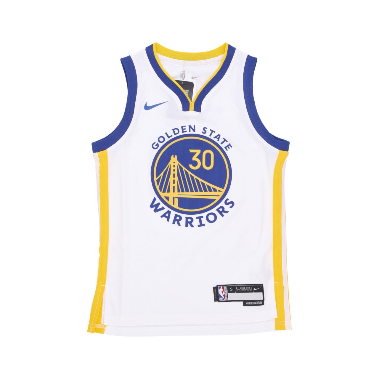 NIKE NBA NBA ASSOCIATION EDITION SWINGMAN JERSEY NO 30 STEPHEN CURRY GOLWAR EZ2B7BX1P00WARSC