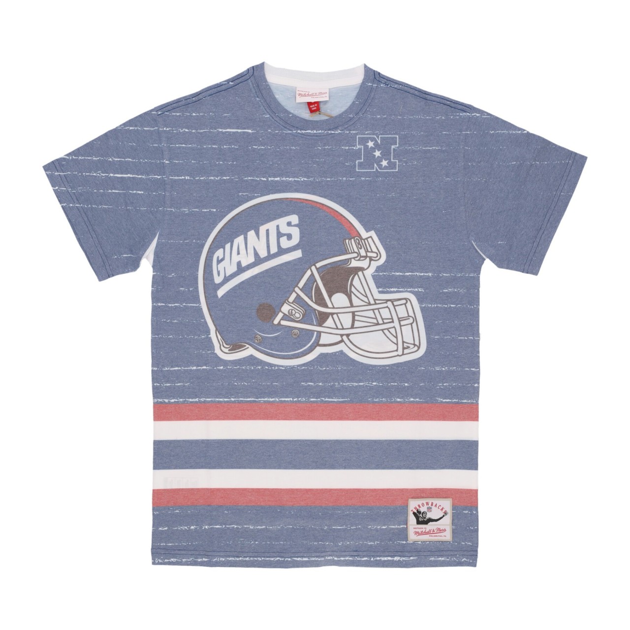 MITCHELL & NESS NFL JUMBOTRON 3.0 SUBLIMATED TEE NEYGIA TCRW5119-NYGYYPPPMTWH