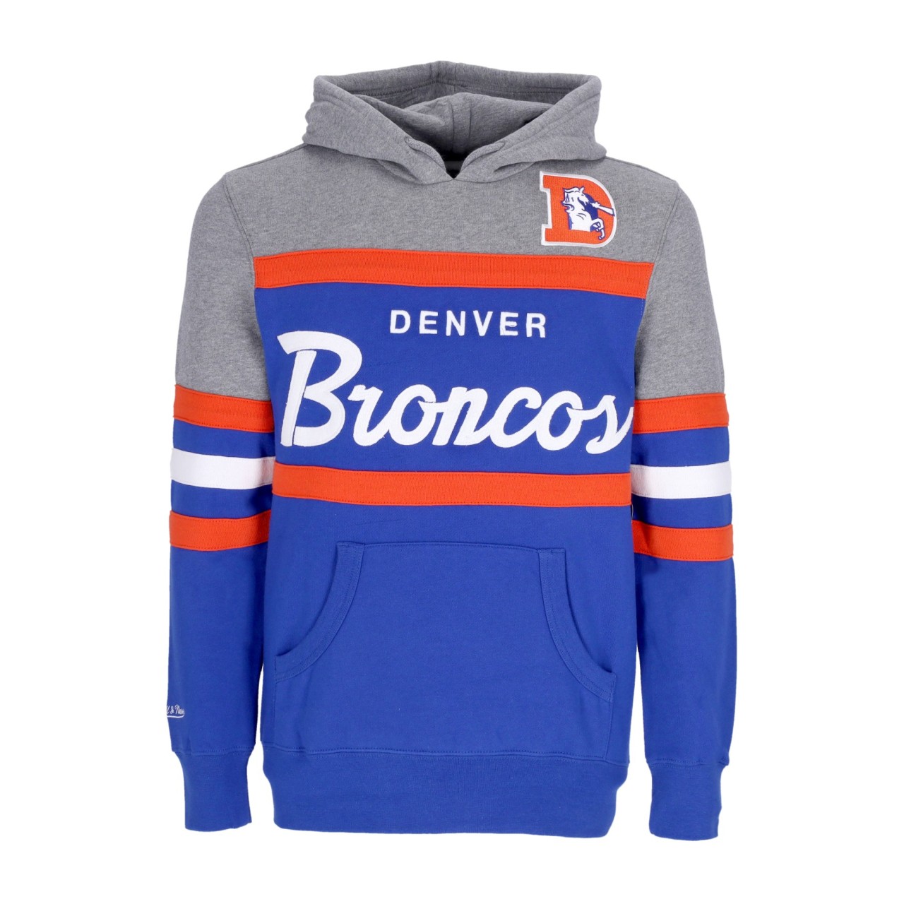 MITCHELL & NESS NFL HEADCOACH HOODIE DENBRO FPHDSC19029-DBRROYA