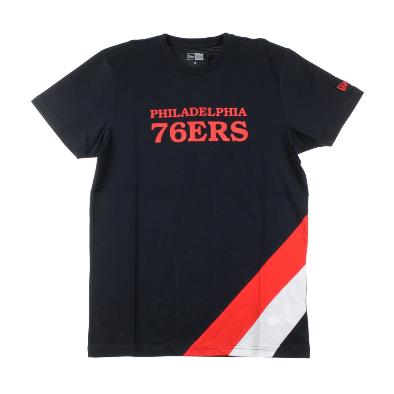 NEW ERA NBA COLOUR BLOCK TEE PHI76E 12020074