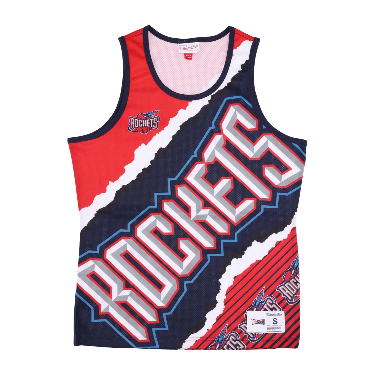 MITCHELL & NESS NBA JUMBOTRON 2.0 MESH TANK HARWOOD CLASSICS HOUROC TMTK1232-HROYYPPPNYRD