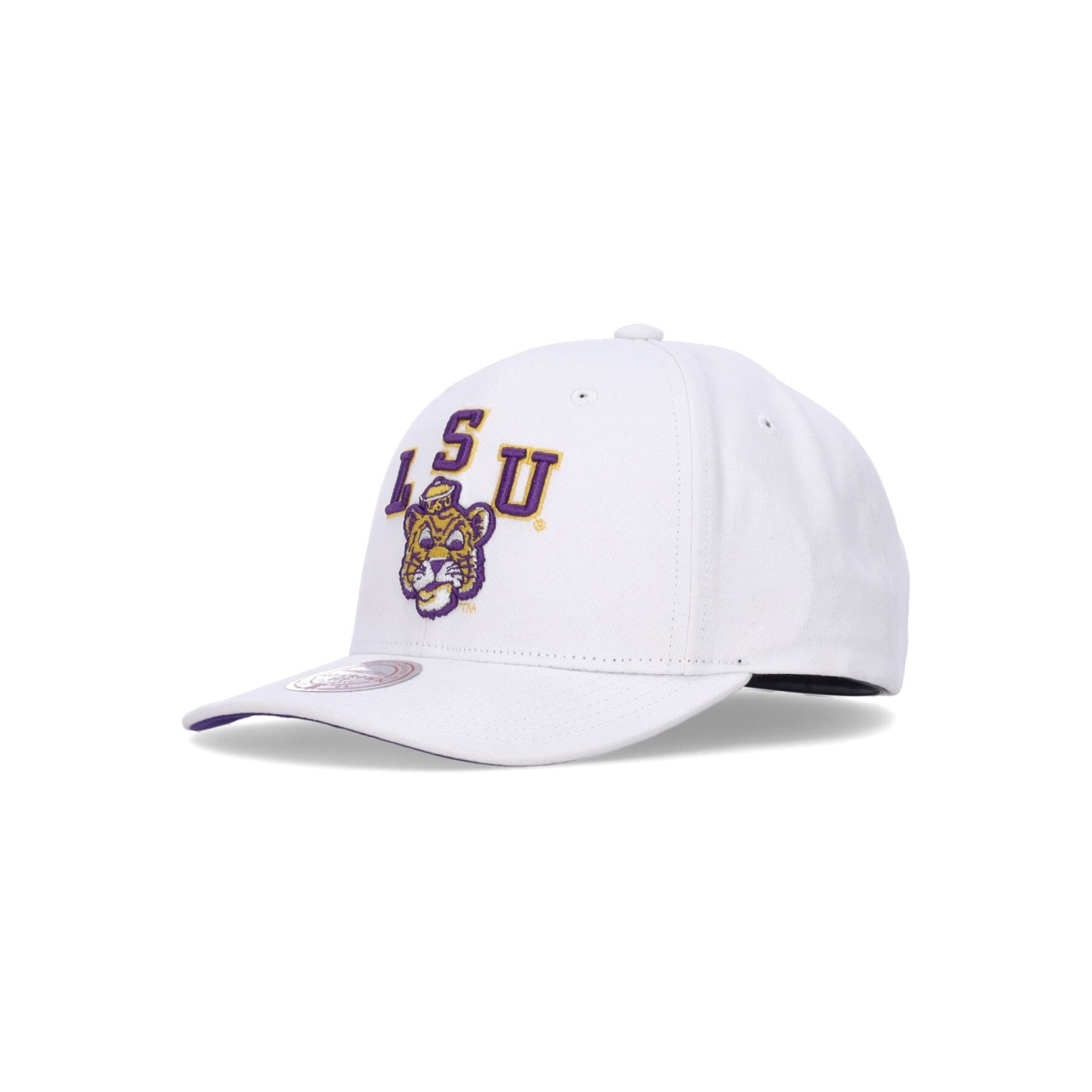 MITCHELL & NESS NCAA ALL IN PRO SNAPBACK LOUTIG HHSS5718-LSUYYPPPWHIT