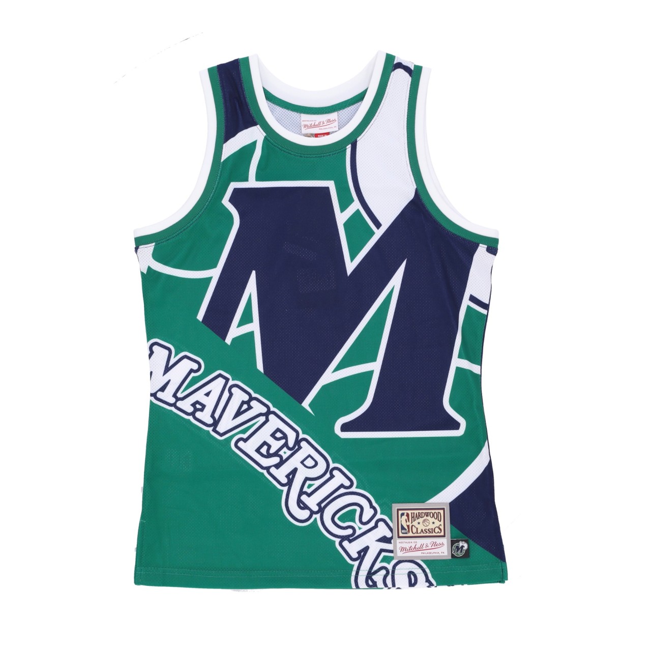 MITCHELL & NESS NBA BIG FACE FASHION TANK 5.0 HARDWOOD CLASSICS DALMAV TMTK4350-DMAYYPPPBLUE