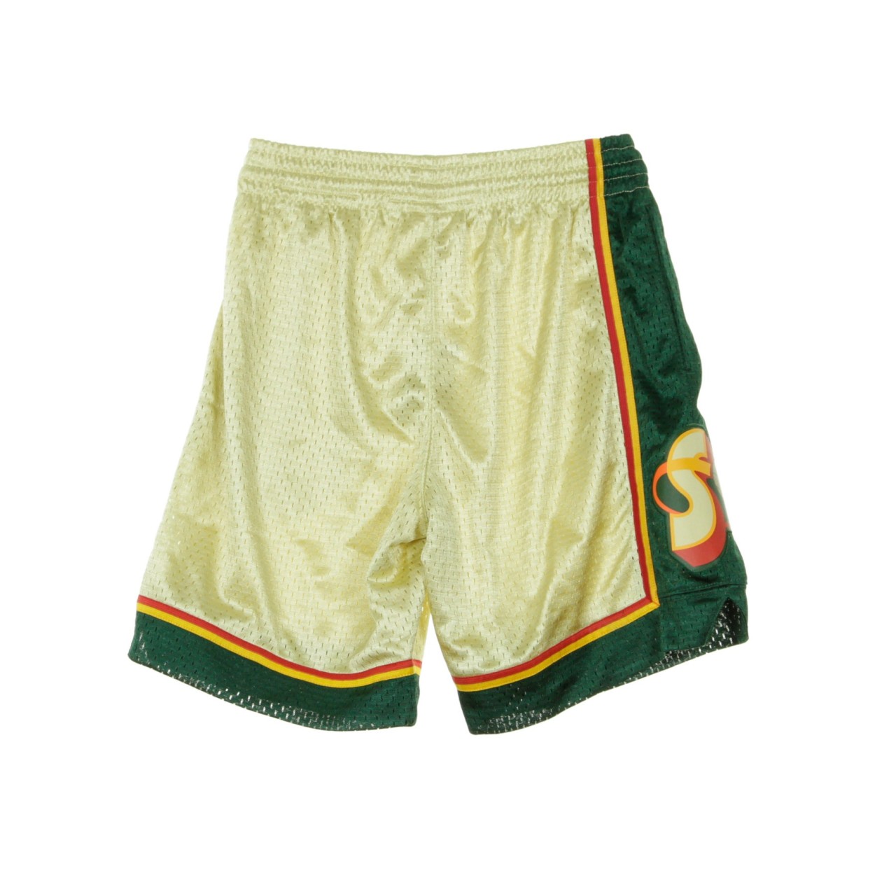 MITCHELL & NESS NBA SWIMGMAN SHORTS 1995-96 SEASUP GOLD BA395U-SSU-D-L44