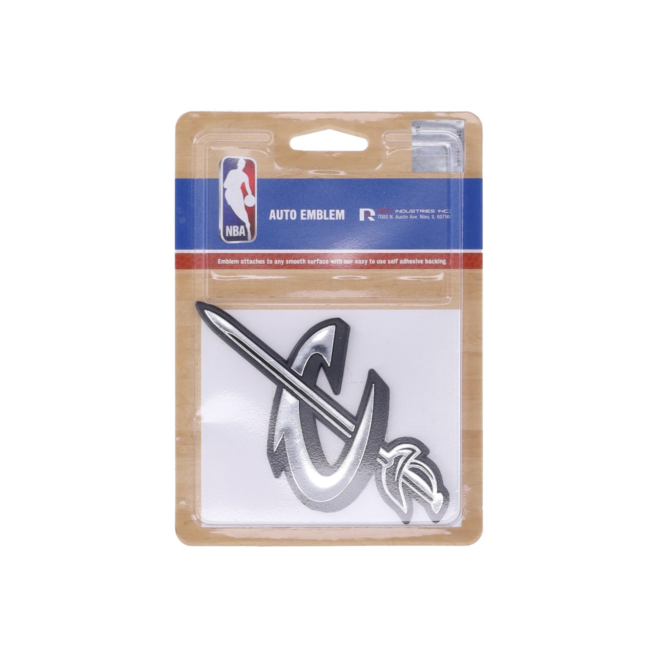 WINCRAFT NBA 3D AUTO CHROME EMBLEM CLECAV 112767345426284