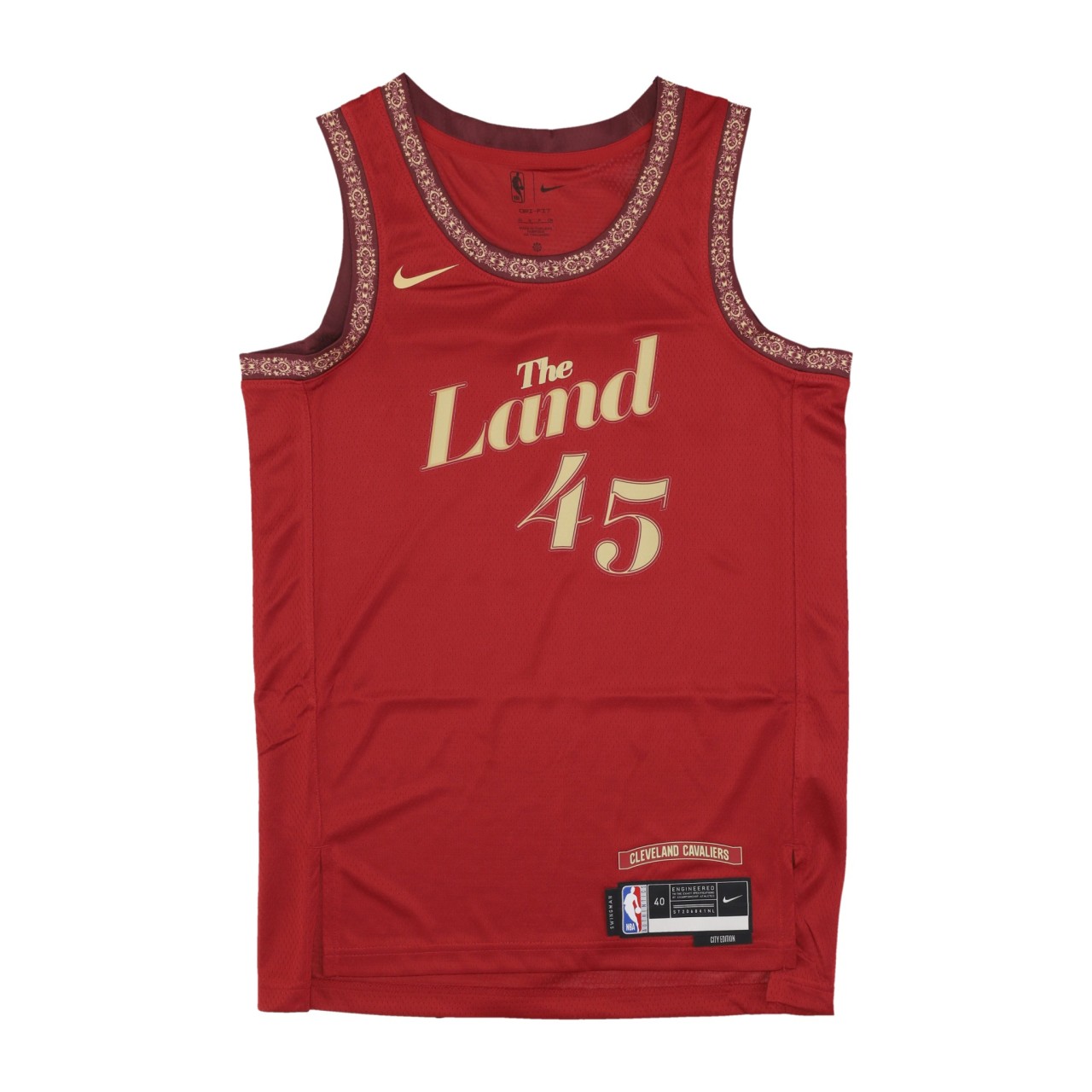 NIKE NBA NBA CITY EDITION 2023/24 DRI-FIT SWINGMAN JERSEY NO 45 DONOVAN MITCHELL CLECAV DX8498-601