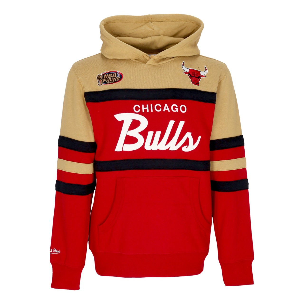 MITCHELL & NESS NBA HEAD COACH HOODIE CHIBUL FPHD6293-CBUYYPPPSCAR