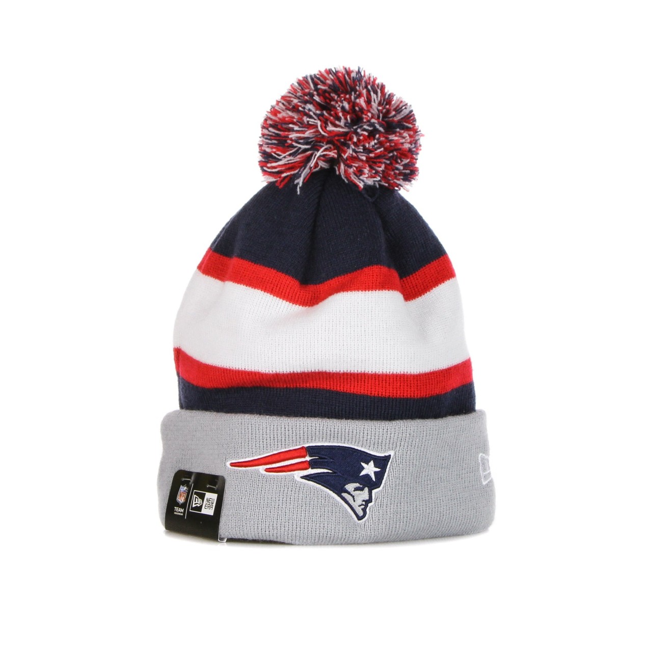 NEW ERA NFL STRIPED CUFF KNIT BEANIE NEEPAT 60184640