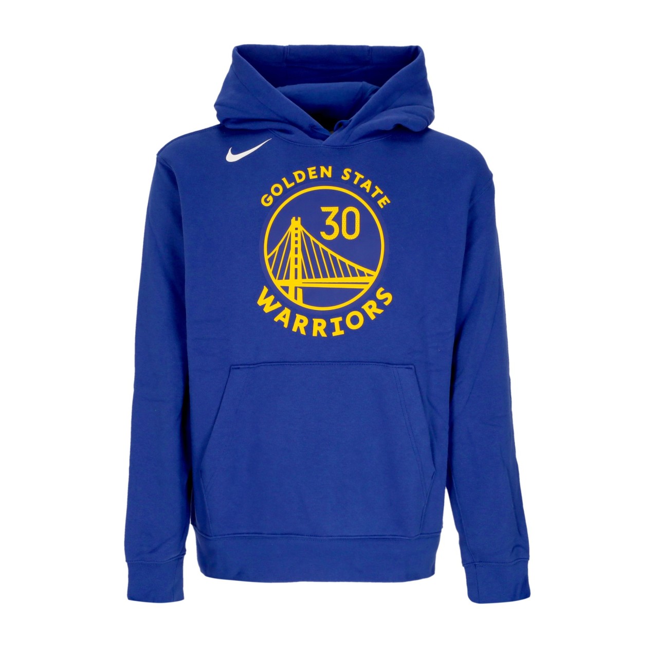 NIKE NBA NBA CLUB HOODIE NO 30 STEPHEN CURRY GOLWAR FB4784-495