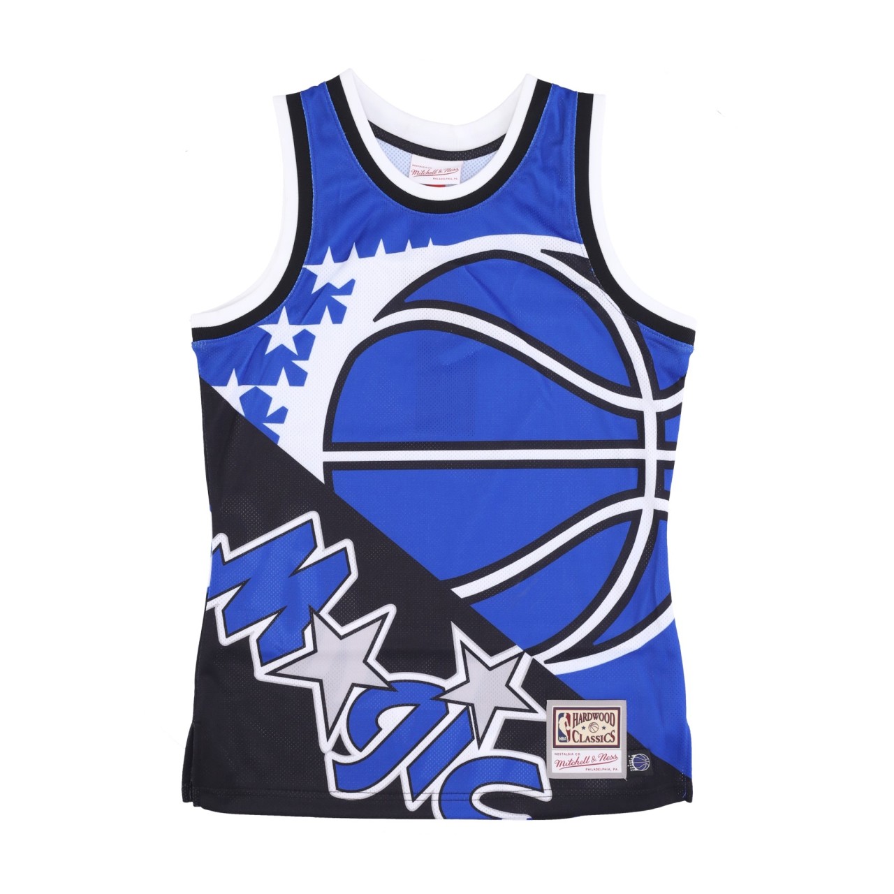 MITCHELL & NESS NBA BIG FACE FASHION TANK 5.0 HARDWOOD CLASSICS ORLMAG TMTK4350-OMAYYPPPBLUE