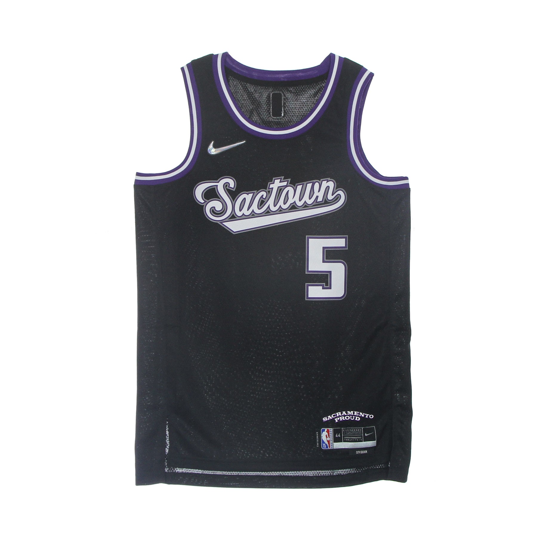 Nike De'aaron Fox Sacramento Kings City Edition Dri-fit Nba Swingman Jersey  In Grey, in Gray for Men