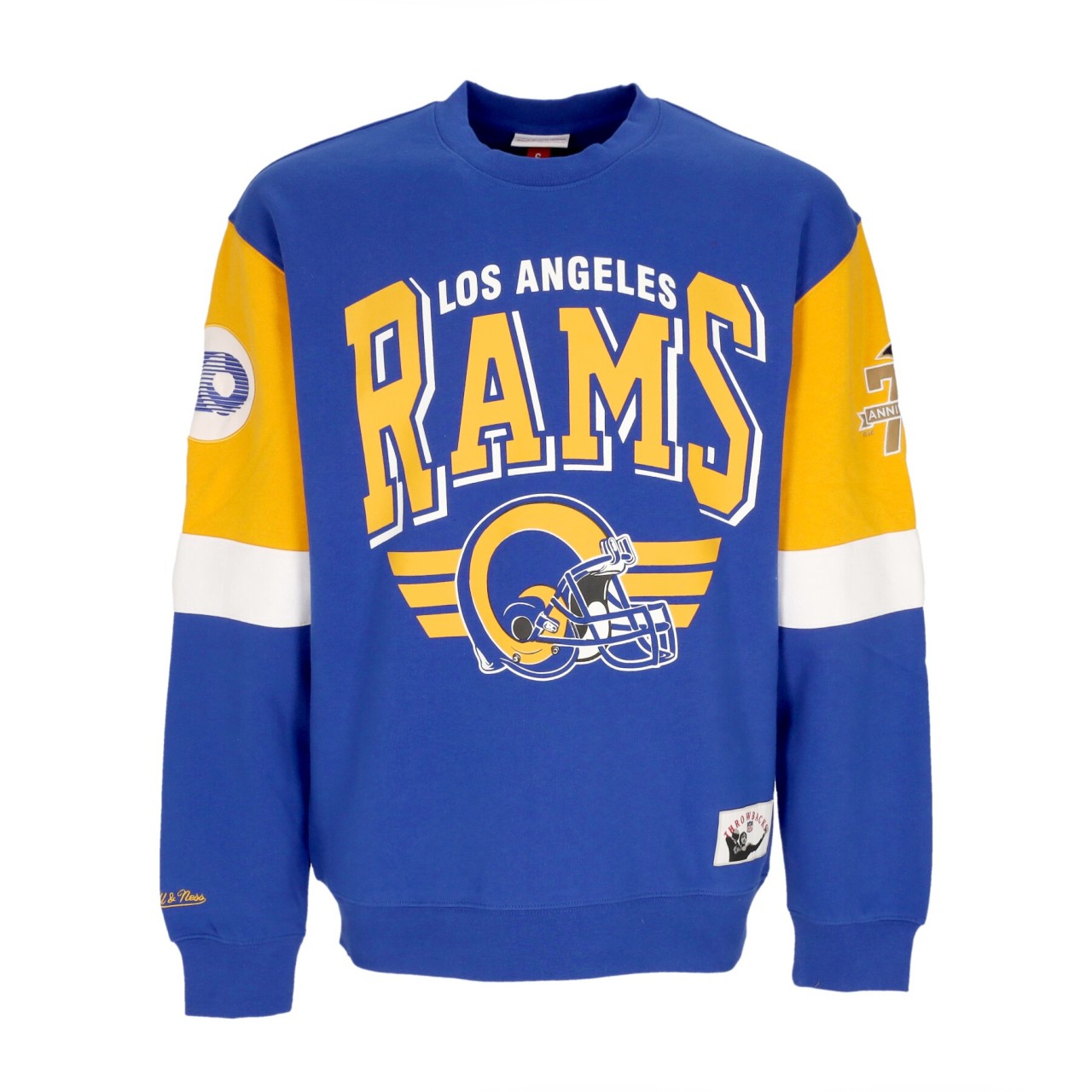 MITCHELL & NESS NFL ALL OVER CREW 3.0 LOSRAM FCPO5512-LARYYPPPROYA