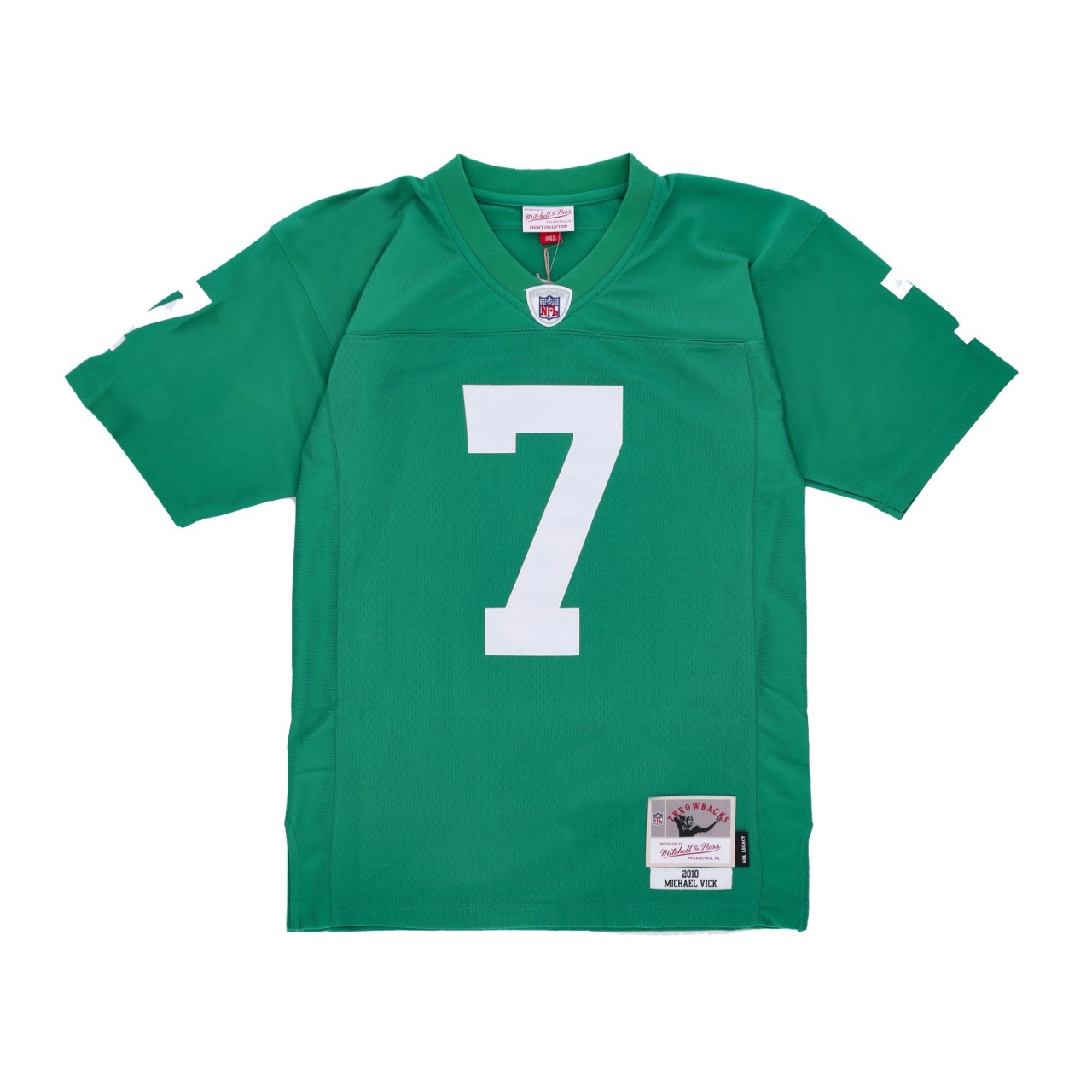MITCHELL & NESS NFL THROWBACK JERSEY 2010 NO 7 VICK PHIEAG LGJY6213-PEA10MVCKYGN