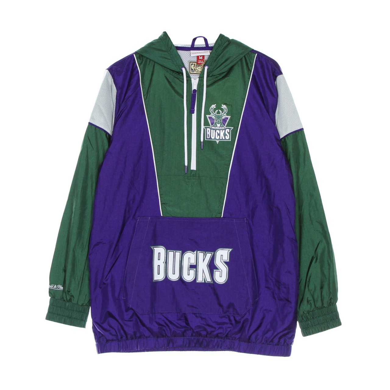 MITCHELL & NESS NBA HIGHLIGHT REEL WINDBREAKER HARDWOOD CLASSICS MILBUC OJPO1038-MBUYYPPPPURP