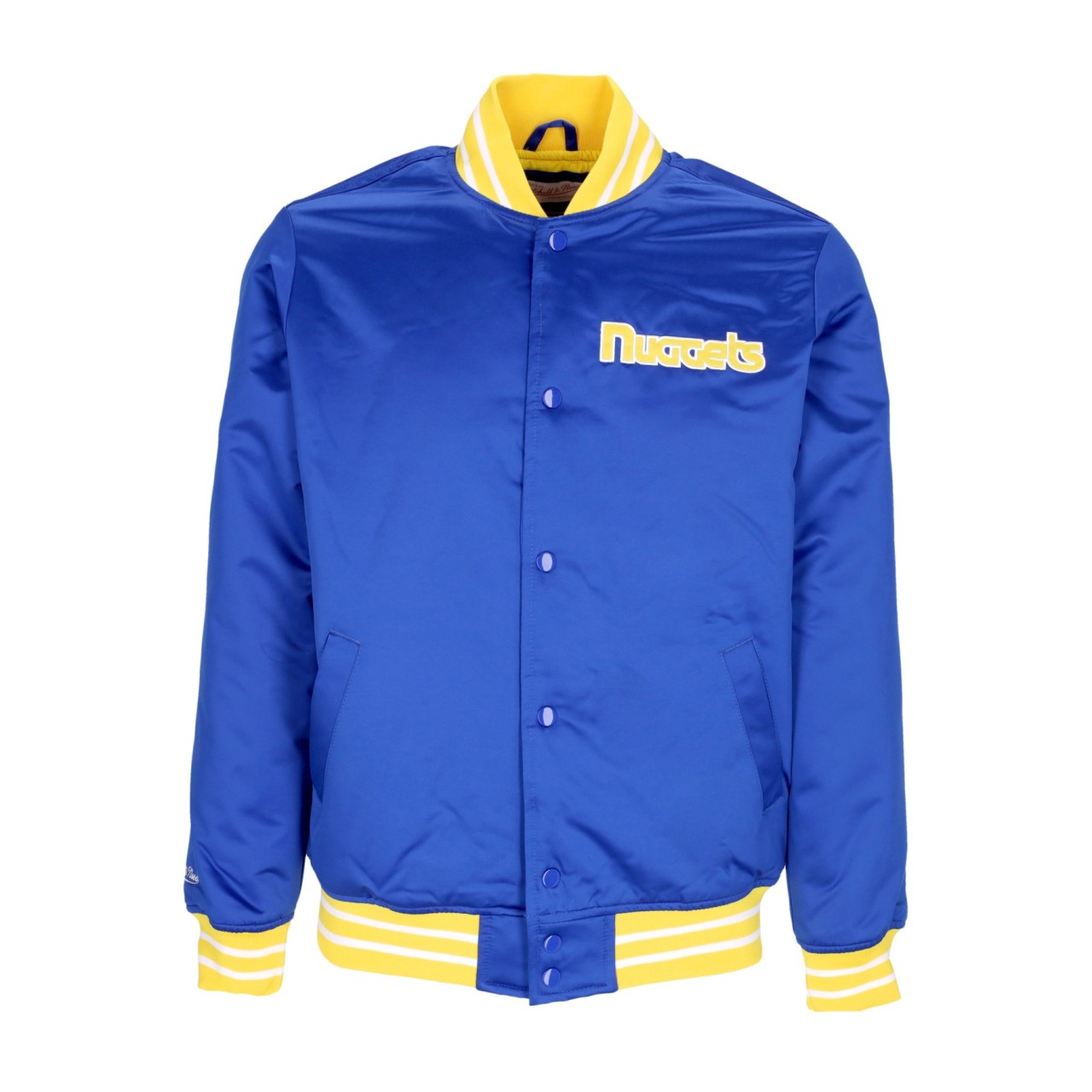 MITCHELL & NESS NBA HEAVYWEIGHT SATIN JACKET DENNUG OJBF3413-DNUYYPPPROYA