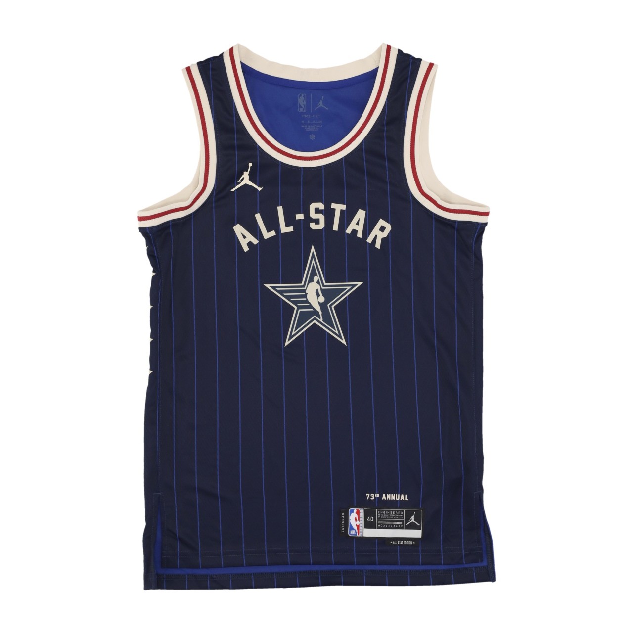 JORDAN NBA NBA ALL STAR GAME 2024 DRI-FIT SWINGMAN JERSEY NO 34 GIANNIS ANTETOKOUNMPO TEAM EAST FQ7739-429