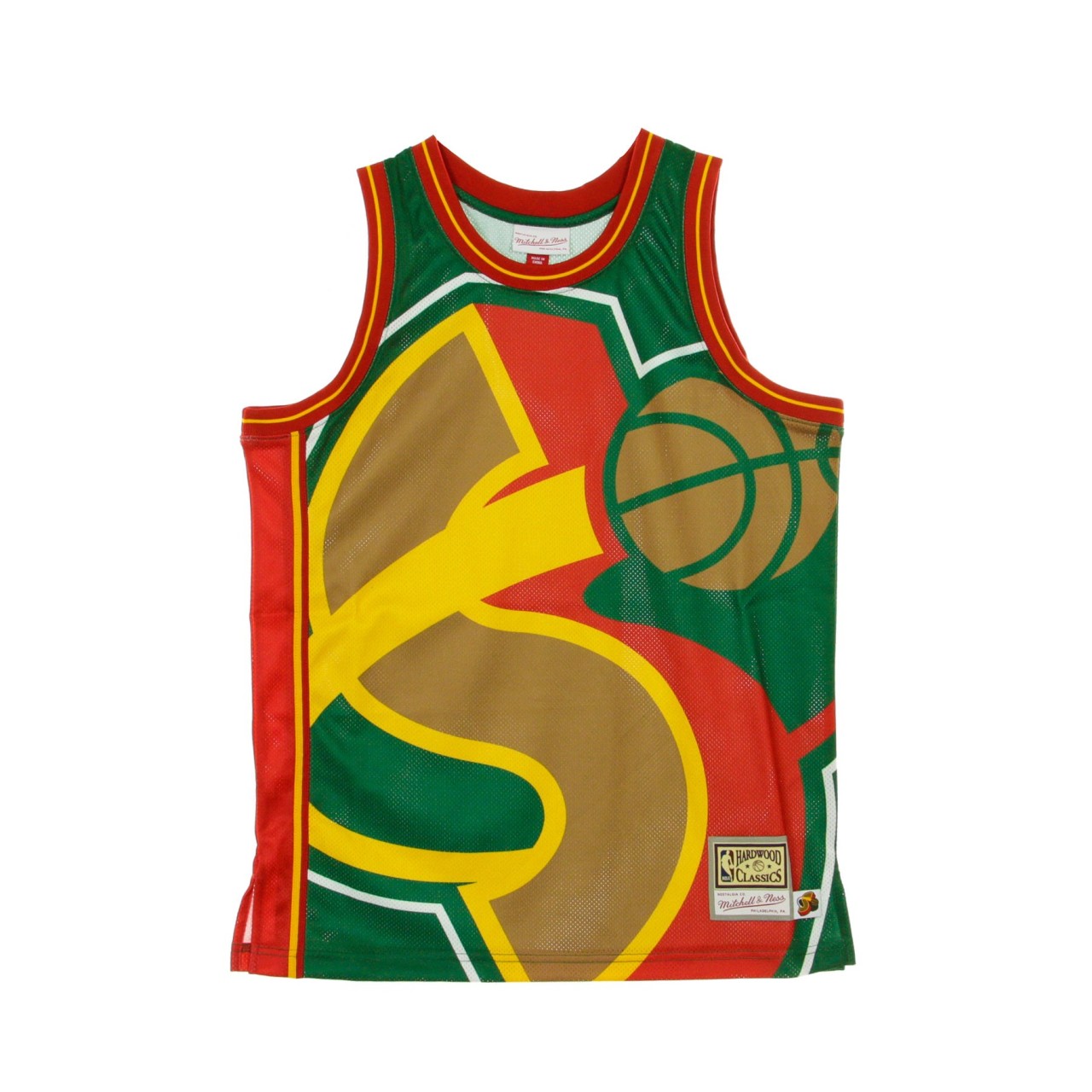 MITCHELL & NESS NBA BIG FACE JERSEY SEASUP MSTKBW19068-SSUGREN