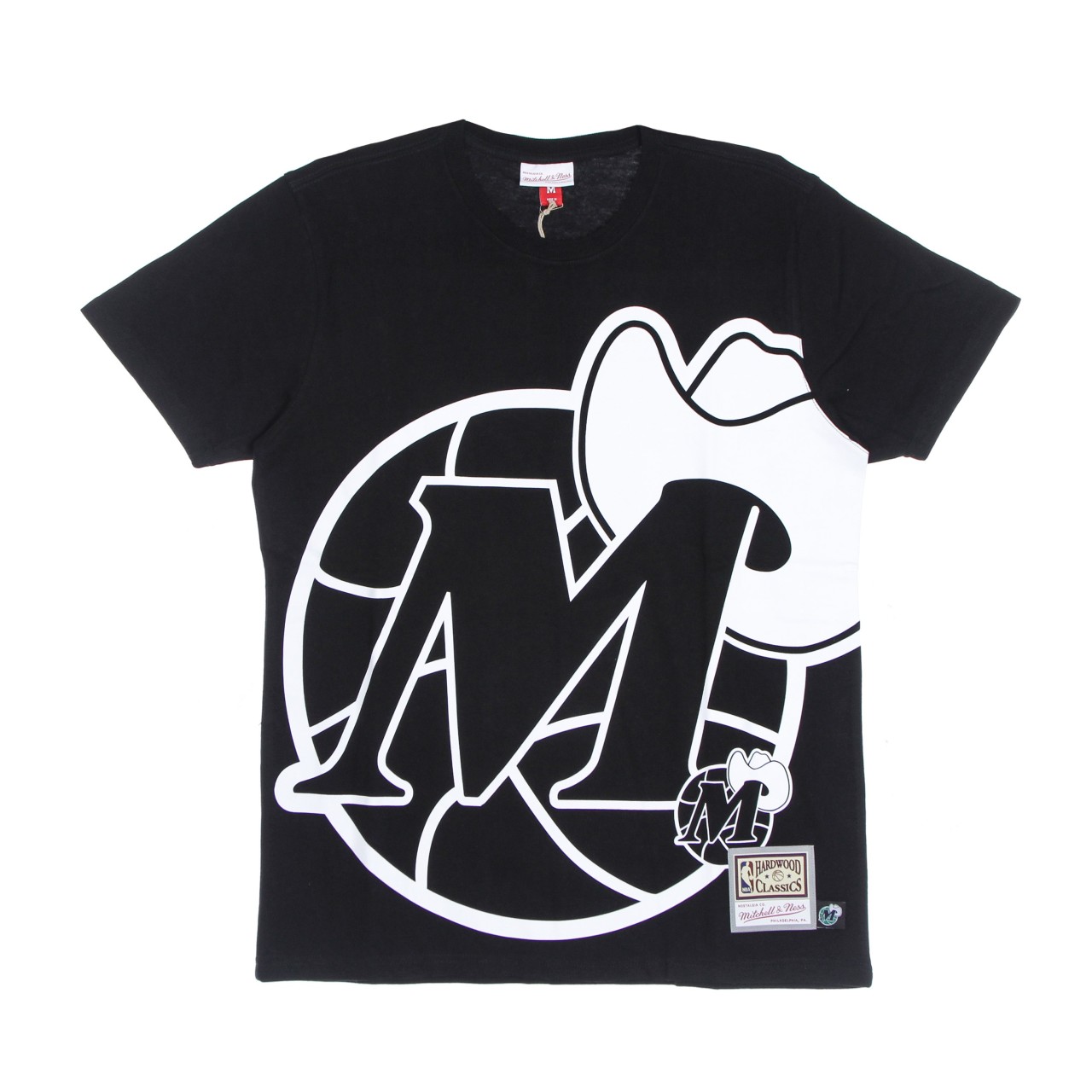 MITCHELL & NESS NBA BIG FACE 3.0 TEE HARDWOOD CLASSICS DALMAV TCRW1064-DMAYYPPPBLCK