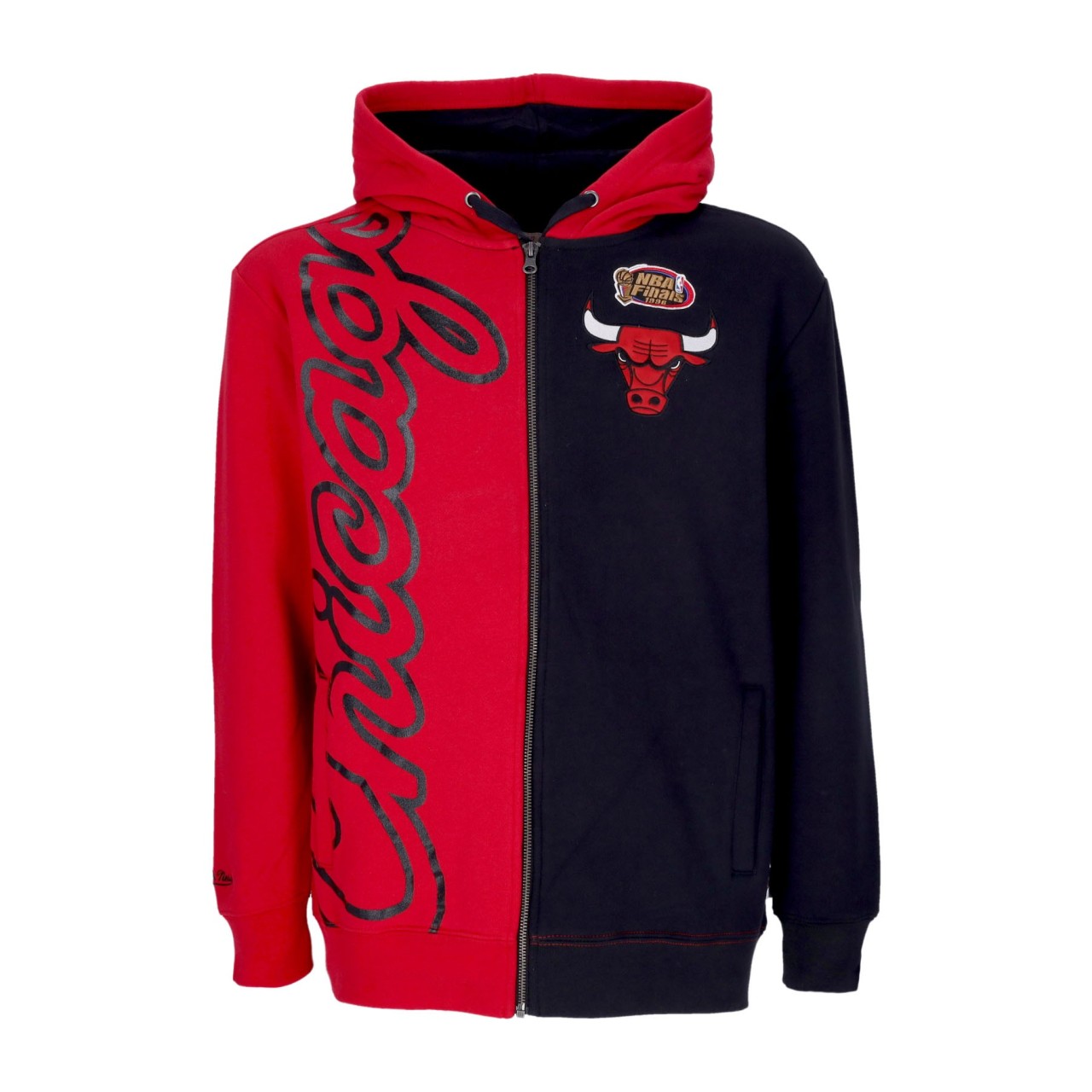 MITCHELL & NESS NBA FULL ZIP FLEECE 2.0 CHIBUL FPZP3422-CBUYYPPPRDBK