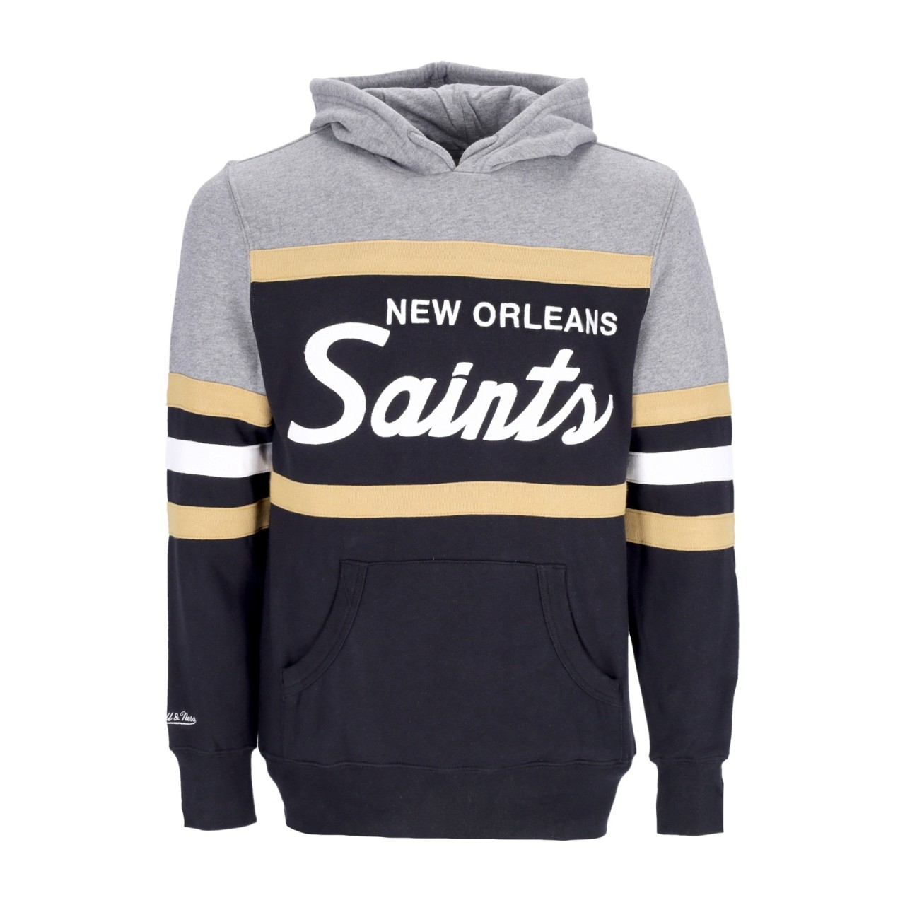 MITCHELL & NESS NFL HEADCOACH HOODIE NEOSAI FPHDSC19029-NOSBLCK